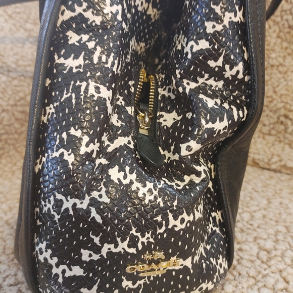 Coach Phoebe with Python print - Picture 5 of 16